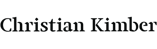 Christian Kimber Logo