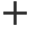 Icon of a plus