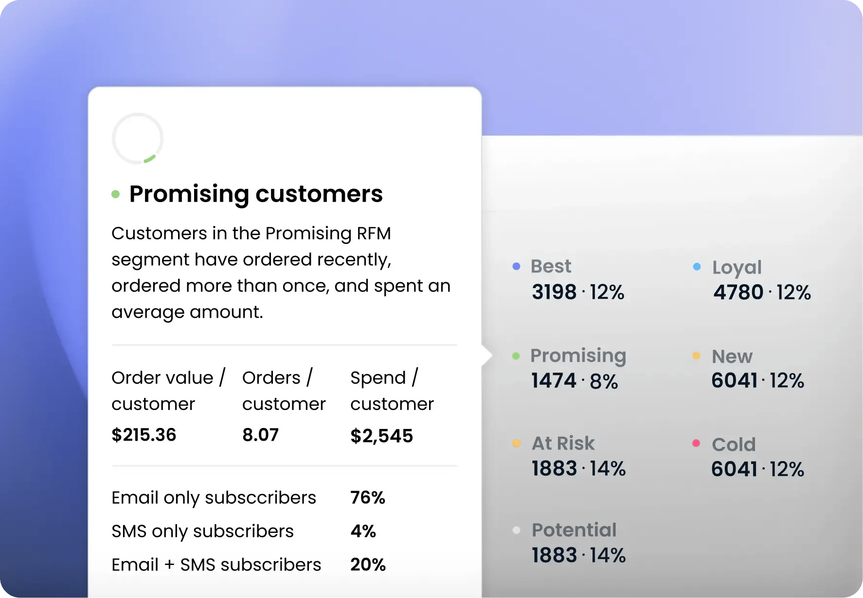 RFM Analysis Promising Customers