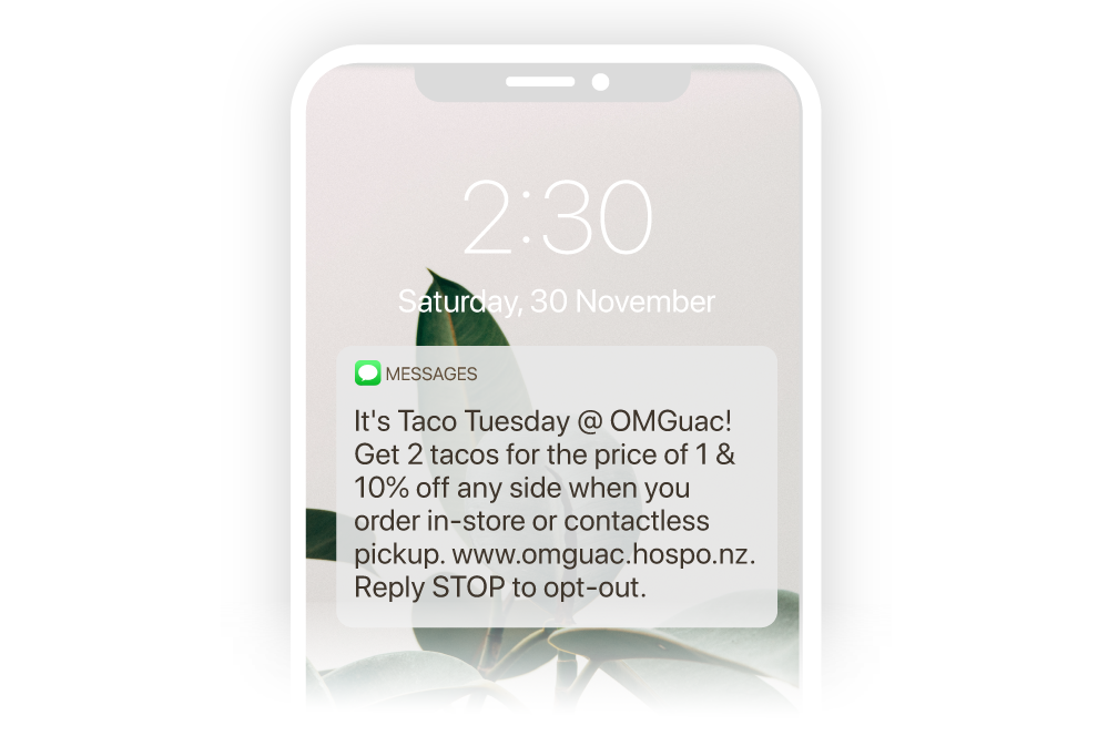 SMS campaign 