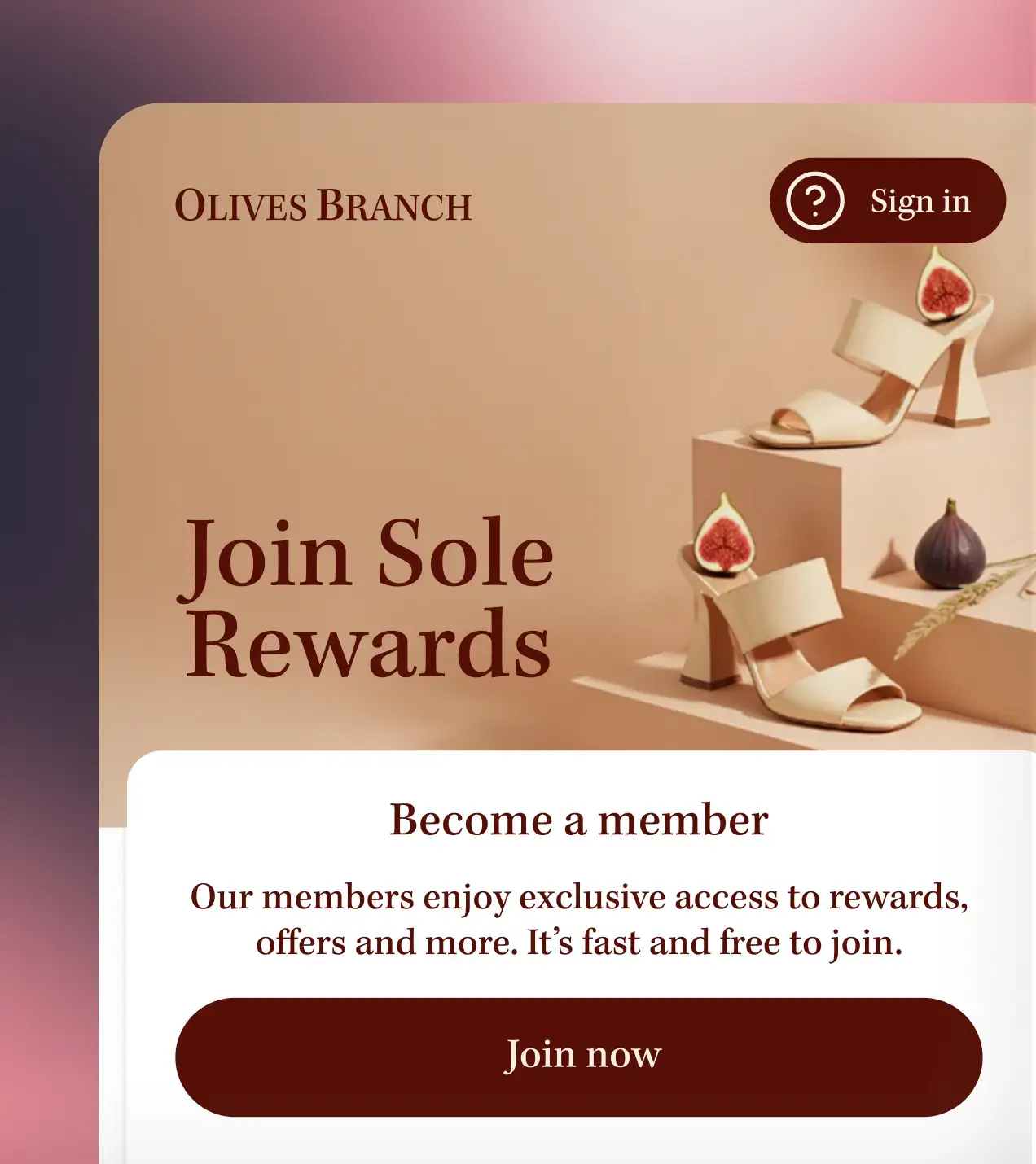 Branded loyalty program widget-1