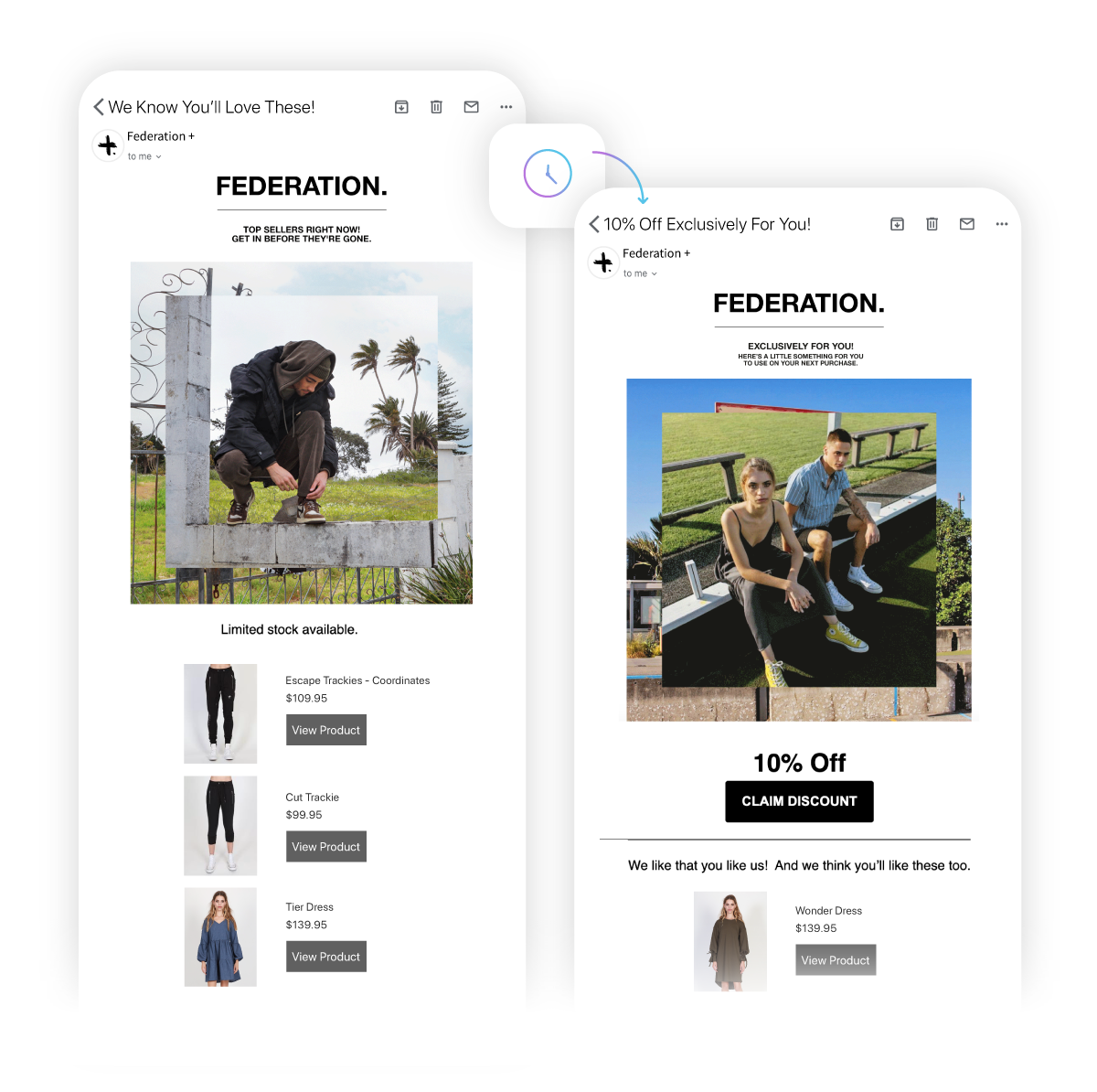 Federation + best customer email automation flow with 10% discount Federation + best customer email automation flow with 10% discount