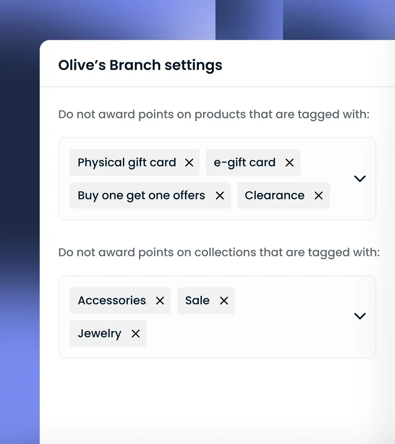 Loyalty Program Reward Discount Options