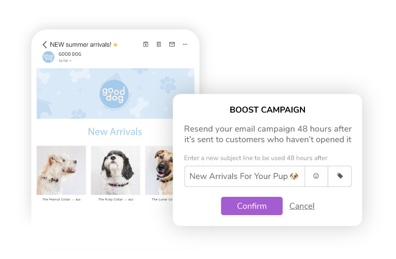 Give your campaigns an extra boost Give your campaigns an extra boost