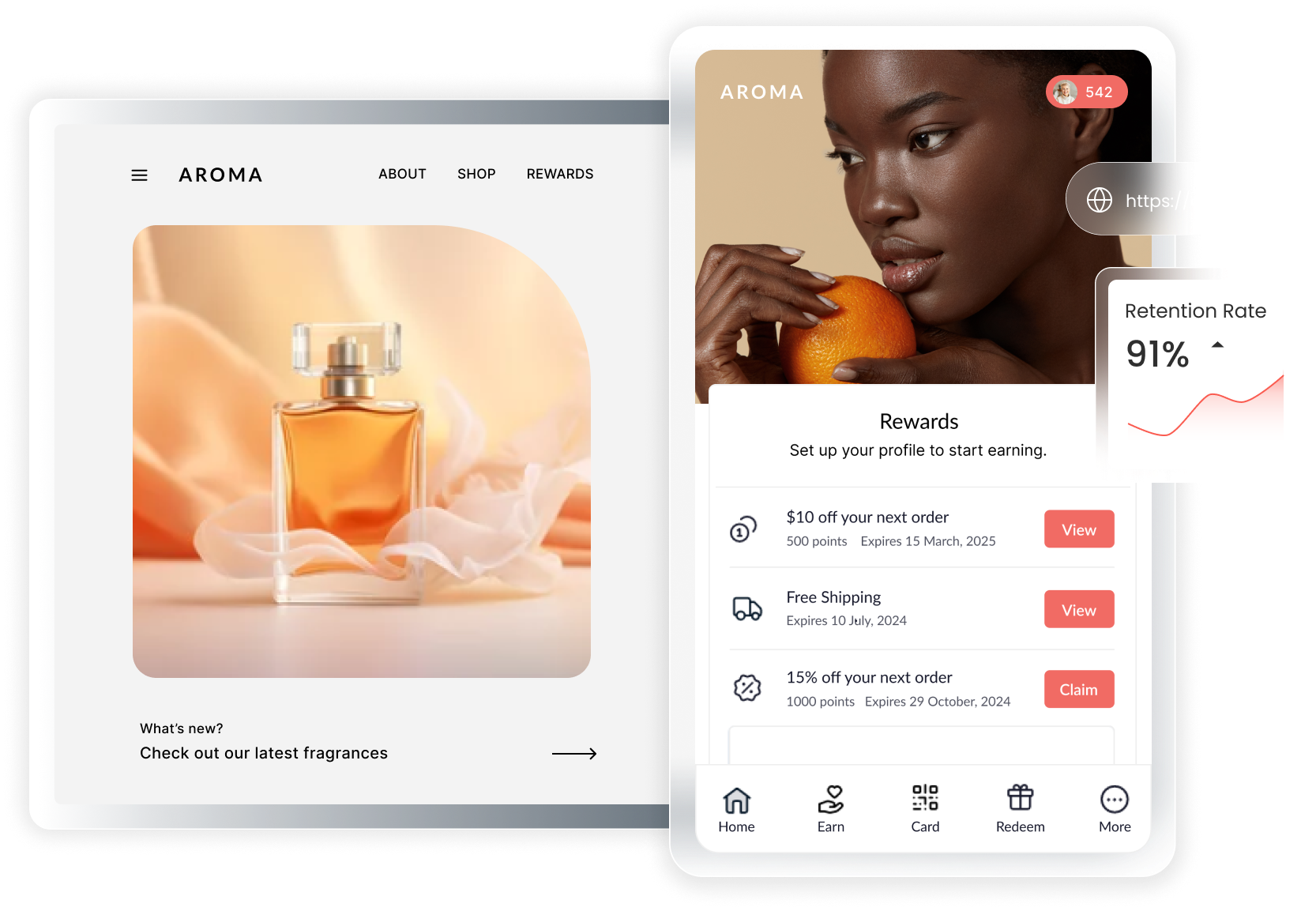 aroma-ecommerce-store-customer-portal-shopify-plus