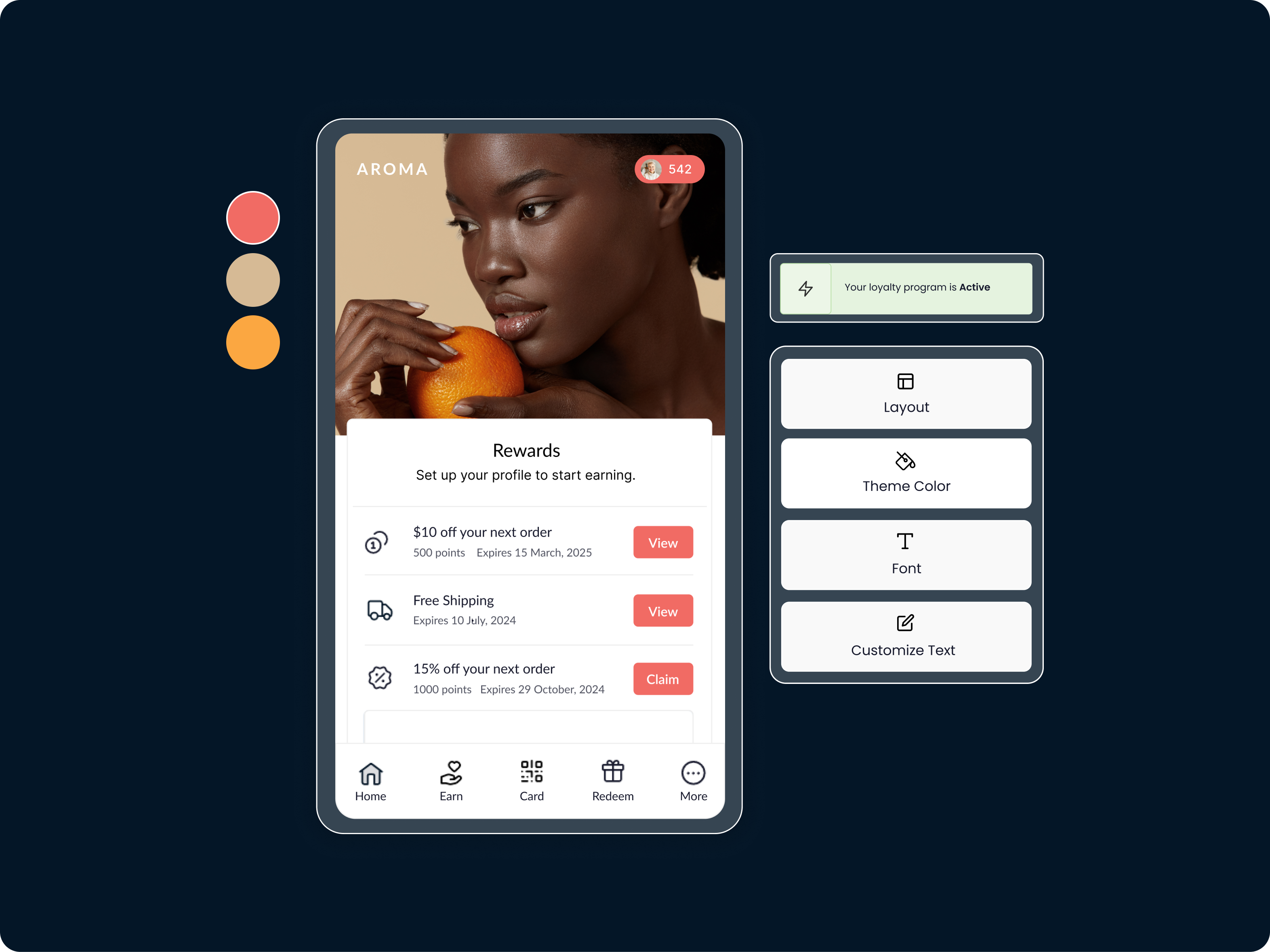 aroma-loyalty-online-widget-for-shopify-plus